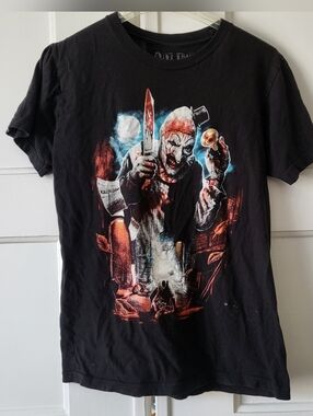 Terror Threads Terrifier Art The Clown Tshirt Horror Slasher Size Small Unisex